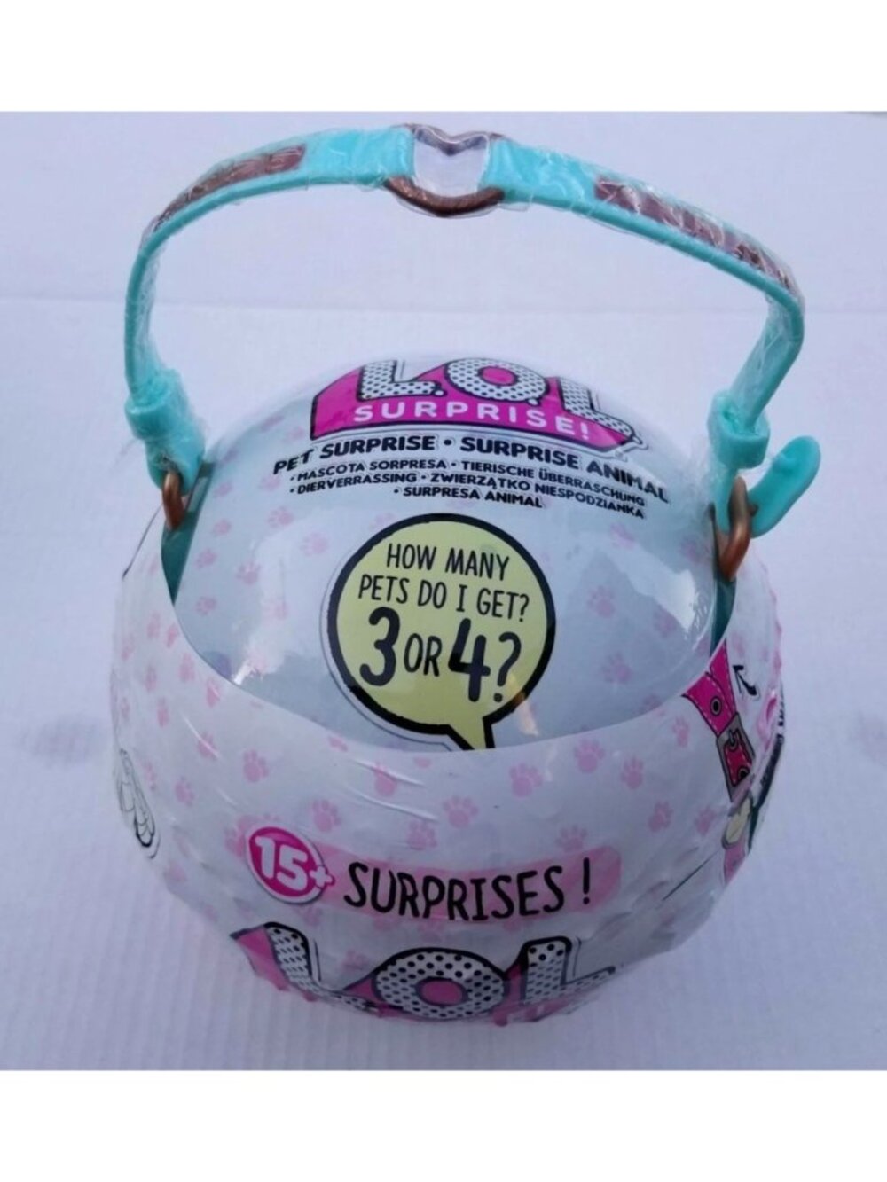 LOL Surprise Biggie Pet Cottontail QT Animal with 15+ Surprises Inside Age 6+